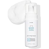 ETUDE SoonJung pH 6.5 Whip Cleanser for Sensitive Skin (Gentle Care) | Vegan, non-comedogenic face cleanser creates mild microfoam to cleanse sensitive skin without stripping moisture.