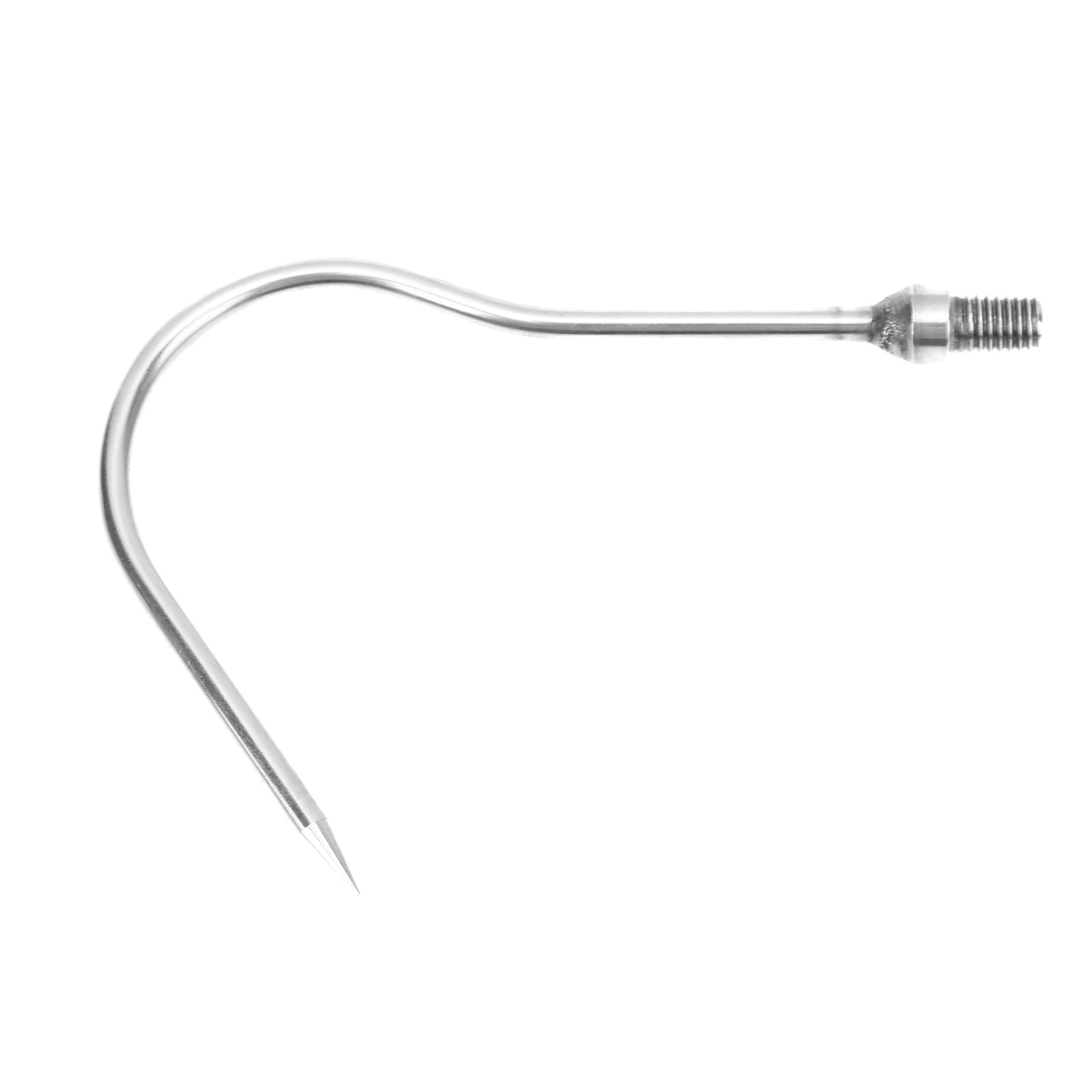 Shanrya Cup Hooks, Screw‑in Hook, Metal Hardware Accessories Screw Hooks Stainless Steel 8mm Threaded Ceiling Hanging Hook for Outdoor Hooks Replacement for Screw‑in Hook