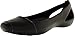 Crocs Women's Sienna Flats Ballet, Black, Numeric_8