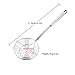 Tenta tenta kitchen Solid Stainless Steel Spider Strainer Skimmer Ladle for Cooking and Frying, Kitchen Utensils Wire Strainer Pasta Strainer Spoon. (7 inch 1pc)