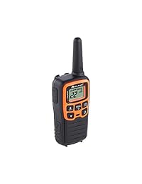 Midland   X TALKER T51VP3, 22 canales FRS Walkie Talkie   hasta 28 Mile gama de radio de dos vías, 38 códigos de privacidad, NOAA alerta meteorológica (paquete de pares) (negro naranja), Paquete de 3, 3 paquete de, Negro Anaranjado
