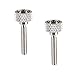 CAMVATE M4 × 20 Cupped Cap Screw Thumb Screw (2 Pieces) - 1989