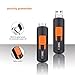 Lighter, Tacklife ELY03 Electric Arc Lighter, USB Rechargeable Electric Lighter with Li-Ion Battery 300 Times Spark for Per Charge, Windproof Pocket & Candle Lighter for Indoor and Outdoor