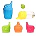 yuboo Silicone Sippy Cup Lids, 5 Pack Make Any Kids Cup Spill-Proof for Babies and Toddlers