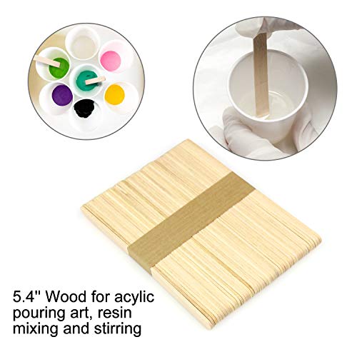 LET'S RESIN Disposable Plastic Resin Mixing Cups and Mixing Sticks kit