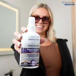 SkinSmart Facial Cleanser for Breakouts, Targets
