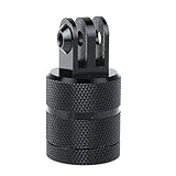 Action Mount® CNC Aluminium 360 Degree Rotatable Swivel Adapter; Operable with Action Mounts, or Use with GoPro Camera. (CNC Swivel Adapter)
