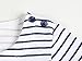 Edenpure Girl's Cute Casual Cotton Short-Sleeved Striped School Uniform Summer T-shirt Dress