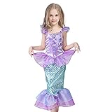 JiaDuo Kids Girls' Princess Mermaid Dress Party Costume 5
