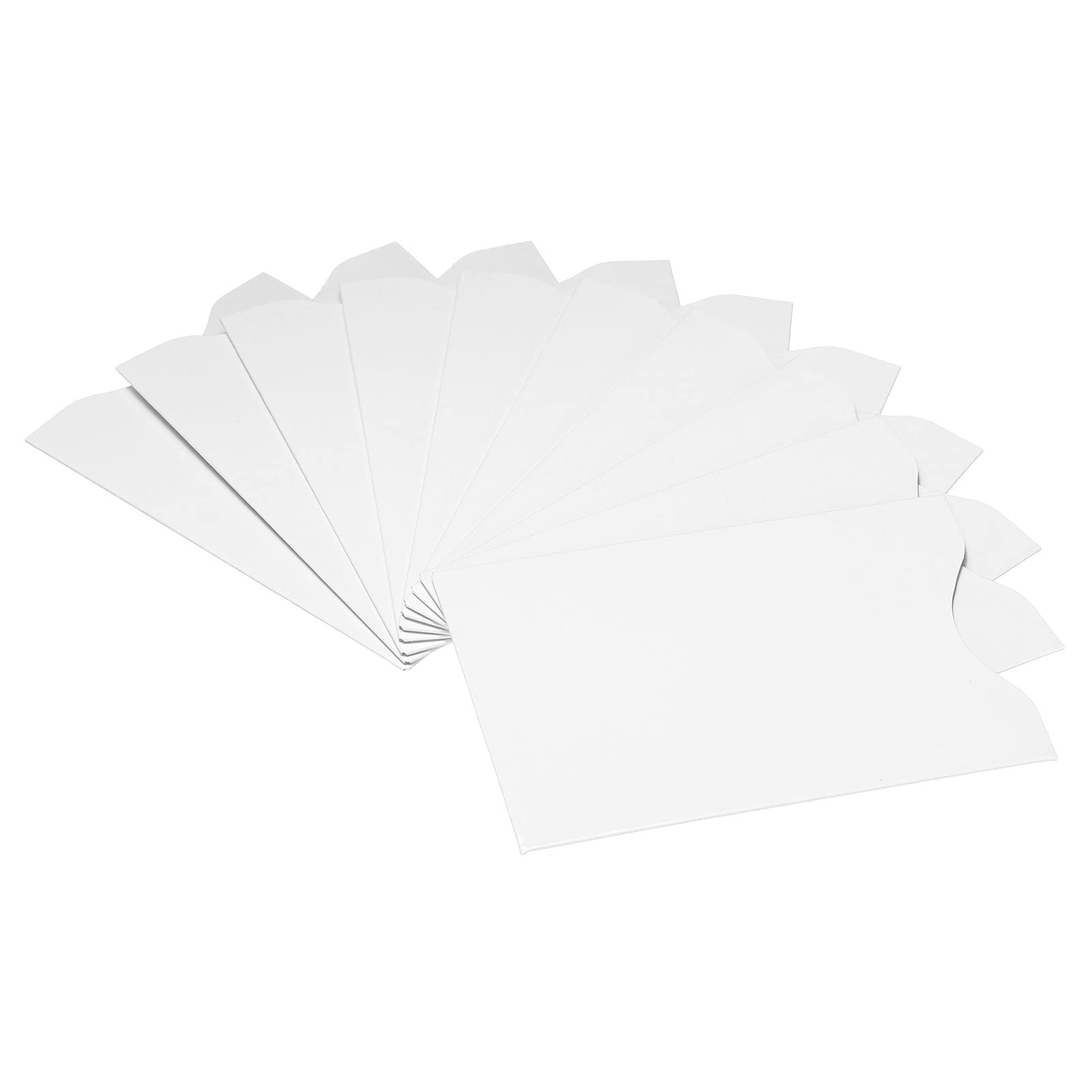 PATIKIL RFID Blocking Thicken Credit Card Sleeves,10 Pack Contactless Protector Holder for NFC Purse, White