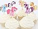 24 My Little Pony Cupcake Toppers Picks