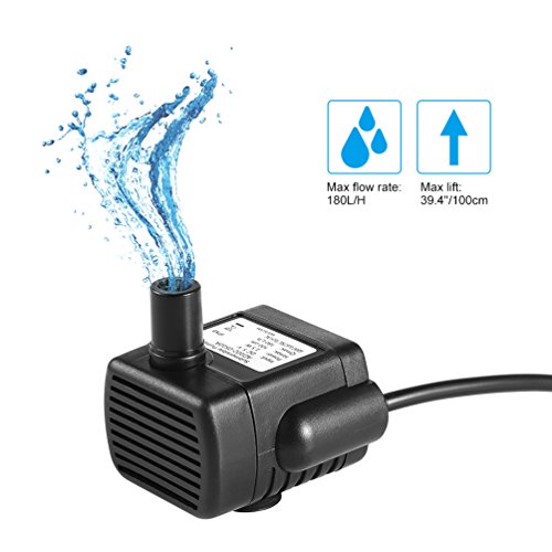 LEDGLE Mini Fountain Pump Compact Submersible Pumps Efficient Water