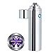 Electronic Arc Lighter Flameless USB Rechargeable Windproof Plasma Electric Lighter for Candle, Gas Stove, BBQ Grill and Camping (109silver)
