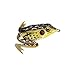 Lunkerhunt - Lunker Frog Fishing Lure | Award Winning Realistic Topwater Frog Lure for Fishing Bass, Trout and Pike | Freshwater Fish Bait with Hollow Body, Weedless Hooks