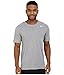 NIKE Men's Dri-FIT Cotton 2.0 Tee, Carbon Heather/Carbon Heather/White, Small