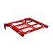 Cargo Rack Luggage Carrier Utility Rear Tail Holder Red Powdercoat fits: 93-16 Honda XR650L - Immix Racing - 100-001-red