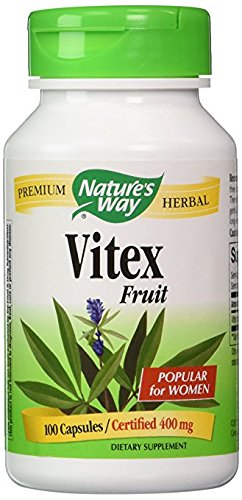 Nature's Way Vitex Fruit 100 Capsules (3 Pack)