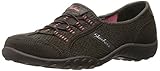 Skechers Sport Women's Breathe Easy Save The Day Fashion Sneaker, Chocolate/Taupe Mesh/Brown/Coral Trim, 7 M US