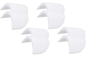 PATIKIL 4 Pairs Shoulder Pads, Costume Shoulder Pads Breathable Sponge Pads Covered Set-in Gauze for Women Clothing Men Blaze
