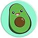 Avocado Pop Socket Cute Kawaii Style Avacoda Love Mint Green - PopSockets Grip and Stand for Phones and Tablets