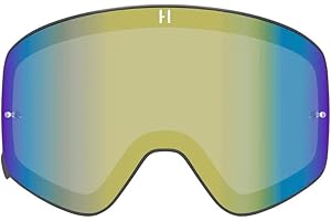 Havoc Racing Infinity Lenses - Interchangeable Magnetic Replacement Lenses - Anti-Fog, Anti-UV, Anti-Scratch Wide Goggle Lens