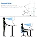 Nulaxy Laptop Stand, Ergonomic Sit to Stand Laptop Holder Convertor, Adjustable Height from 2.1″ to 21″, Supports up to 22lbs, Compatible with MacBook, All Laptops Tablets 10-17″ – Space Greythumb 1