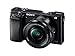 Sony Alpha a6000 Mirrorless Digitial Camera 24.3MP SLR Camera with 3.0-Inch LCD (Black) w/ 16-50mm Power Zoom Lens (Renewed)
