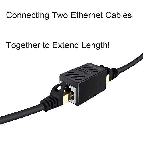 RJ45 Couplers, 4 Pack Coupler Extender, Network Cable