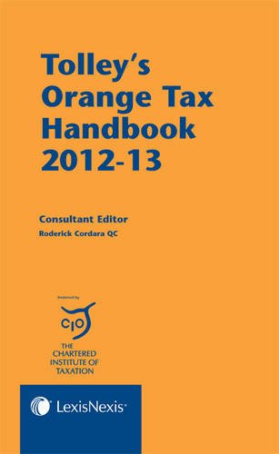 Tolley's Orange Tax Handbook by Roderick Cordara