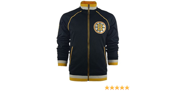 bruins track jacket