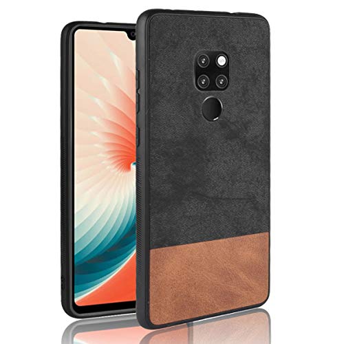 Huawei Mate 20 Case Slim Fit Denim PU leather Coated TPU Bumper Shockproof Cover