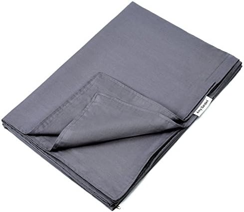 Amy Garden Premium Duvet Covers Cotton Removable Cover for Weighted Blanket Inner Layer,Grey - 36''x48'' (DUVET COVER ONLY) by