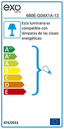 EXO Lighting - CLOÉ tafellamp steen grijs lampfitting E14 binnen IP20 tafellamp of bureaulamp ideaal voor slaapkamer en… - Afbeelding 5