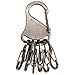 Nite Ize KRS-03-11 9001211 Key Rack Clip, Size 1, unisex-adult, Silver/Stainless Steel