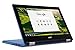 Acer R11 Convertible 2-in-1 Chromebook in Blue 11.6in HD Touchscreen Intel N3060 1.6Ghz up to 2.48GHz 4GB RAM 32GB SSD, Webcam, Bluetooth, Chrome OS (Renewed)