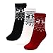 American Mammoth 3 Pairs Cozy Cabin Socks for Women - Aloe Infused Fuzzy Fluffy Comfortable Socks