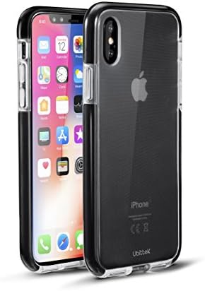 iPhone X Case, Ubittek TPE Shock-Absorbing Bumper Scratch-Resistant and Premium Clarity Case for iPhone X