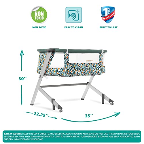 Dream On Me Skylar and Beside Sleeper in Mellow Yellow