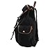 Hynes Eagle Multi Pockets Canvas Backpack School Travel Rucksack 25 Liter