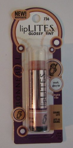 BONNE BELL LIP LITES CARAMEL LATTE # 736 GLOSSY TINT