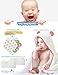 Baby Hooded Towel for Toddlers - Baby Towels and Washcloths Set - Organic Bamboo Towel with Hood 48