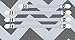 Balffor Ironing Board Cover and Pad (White & Gray, 18