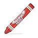 Stylus Crayon - Red Stylus Pen for Touchscreen Tablets & Smartphones. Coloring App Included!