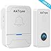 Wireless Doorbell, Wireless Door Bell Chime Kit with LED Light, Easy Install, by AikTryee.