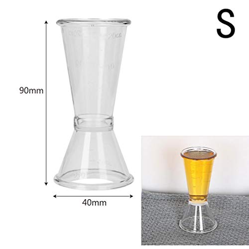 Onsinic Cocktail Measure Cup für Heim Bar-Party Nützliche Barzubehör Kurz Getränk Messen Mess Cup Cocktail Shaker Jigger… – Bild 6