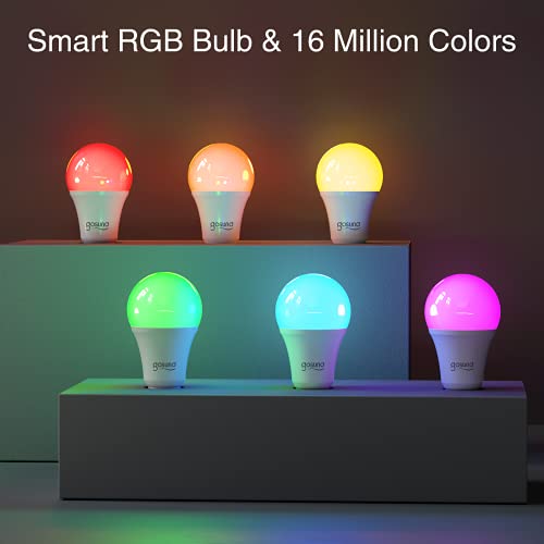 Smart Wifi Light Bulb Gosund LED WiFi RGB Color Changing Bulbs that