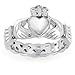 West Coast Jewelry | ELYA Stainless Steel Claddagh with Celtic Knot Promise Ring - Size 8