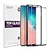 Vancold Screen Protector Designed for Samsung Galaxy s10 6.1 inch (3D Full Coverage), Premium Tempered Glass Fingerprint Compatible with Alignment Installation Frame