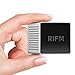 RIF6 RF00062 Sound Cube Small Bluetooth Rechargeable Portable Mini Speaker with up to 12 Hour Playtime Full High Definition Sound & Robust Bass for Smartphones Tablets & Laptops Silver