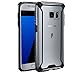 POETIC Galaxy S7 Case, Affinity Series, Premium Thin, Corner Protection, No Bulk/Protection Where its Needed/Dual Material Slim Fit Protective Bumper Case for Samsung Galaxy S7 Black/Clear
